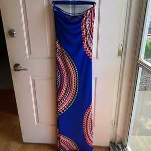Vibrant tube dress